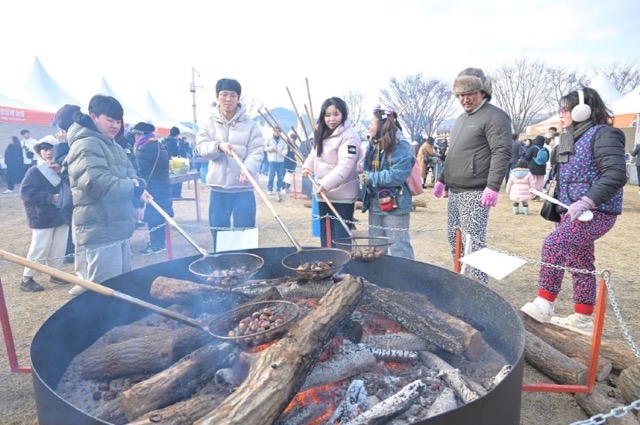 대형화로 체험 전경