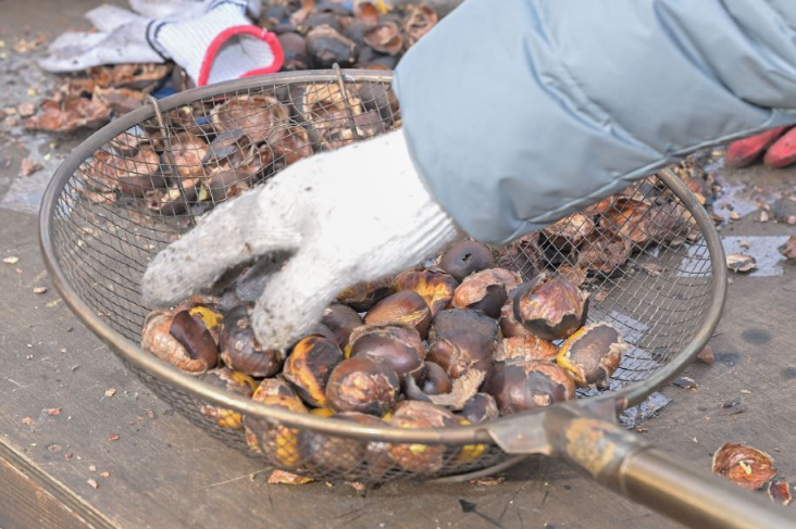 구워진 알밤 상세