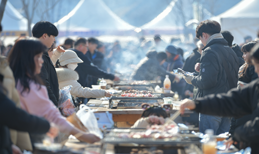 대형화로 체험 전경