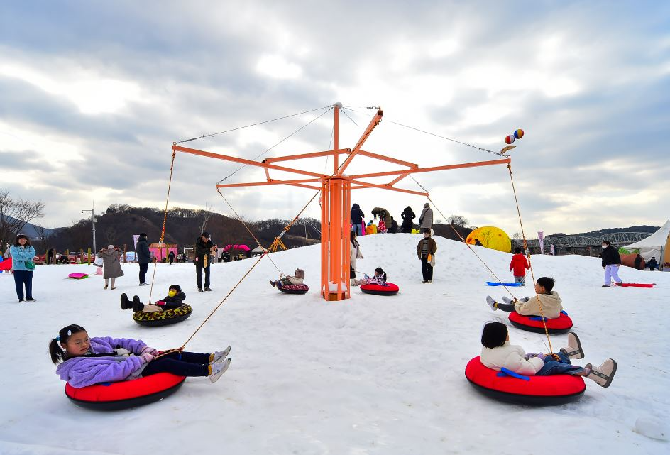 대형화로 체험 전경